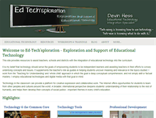 Tablet Screenshot of edtechsplore.com